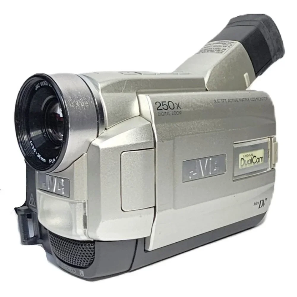 JVC GR-DVL805U Silver 250X Digital Zoom Digital Camcorder UNTESTED PARTS ONLY